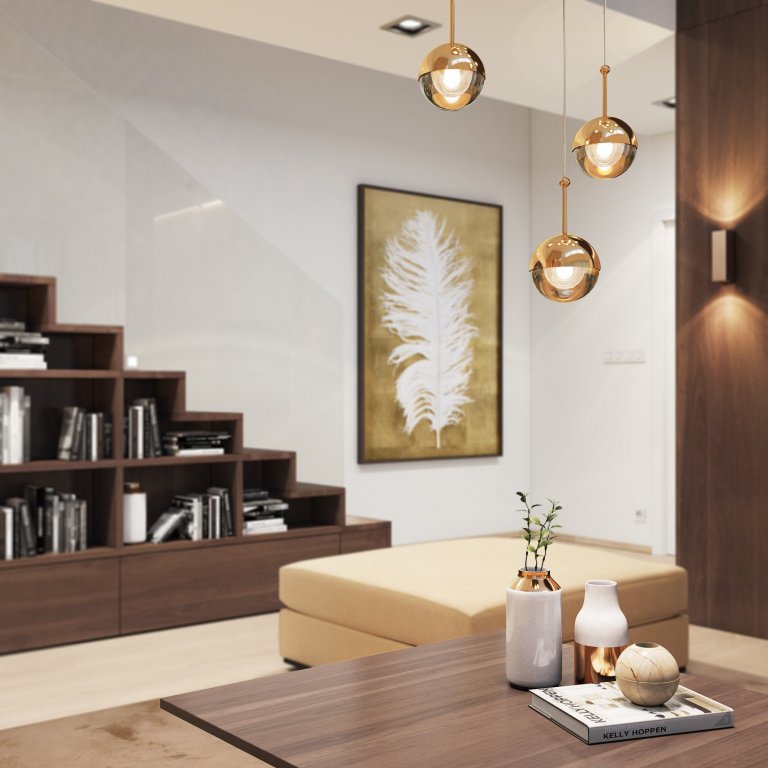 Návrh interiéru dvoupodlažního domu, kde jsou použity exkluzivní materiály s vysokou kvalitou. Interiéry jsou řešeny velkoryse, obzvláště hlavní denní prostor…