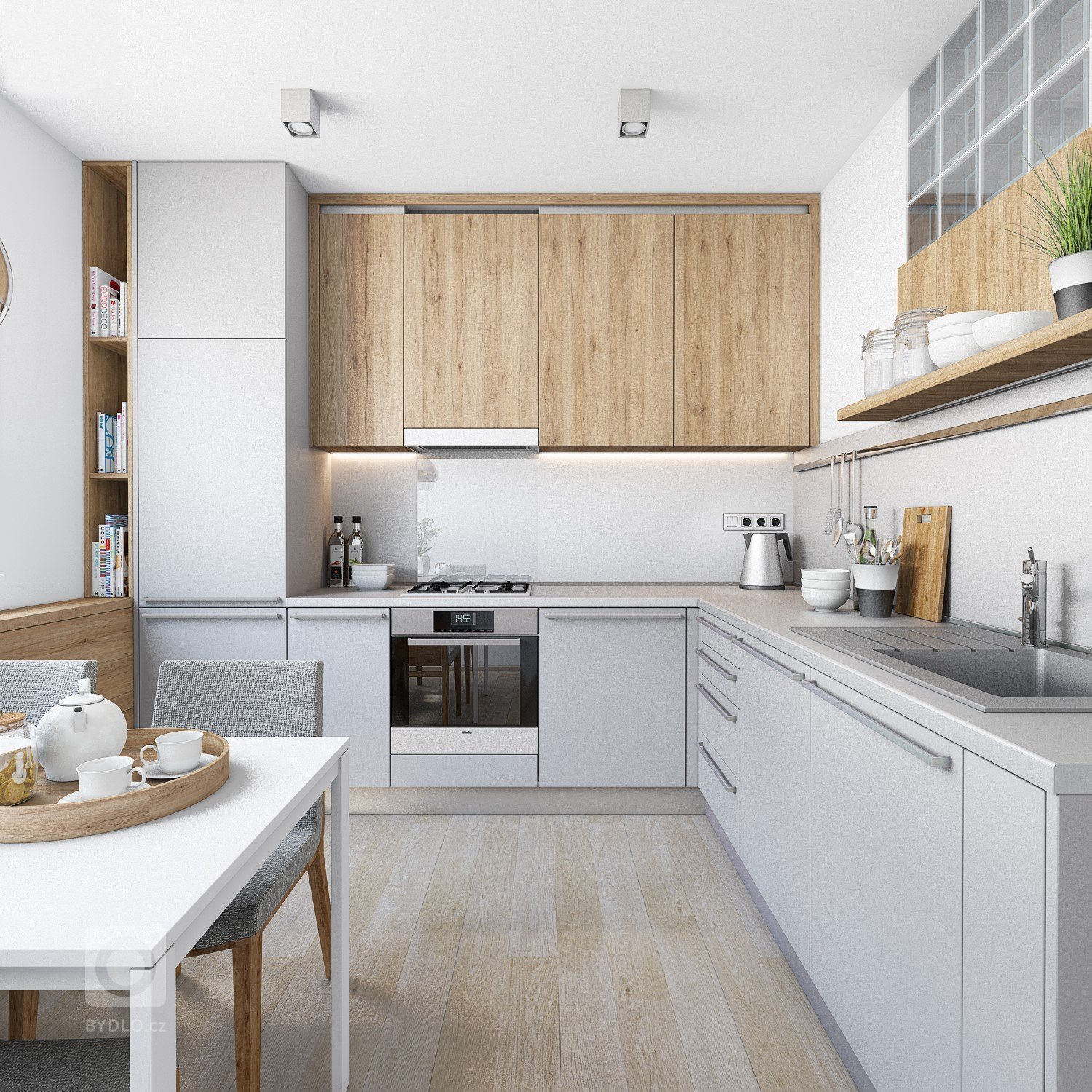 Návrh rekonstrukce interiéru starého panelového bytu, který je určen pro mladého muže. Návrh splňuje veškeré současné požadavky na moderní bydlení a estetickou…