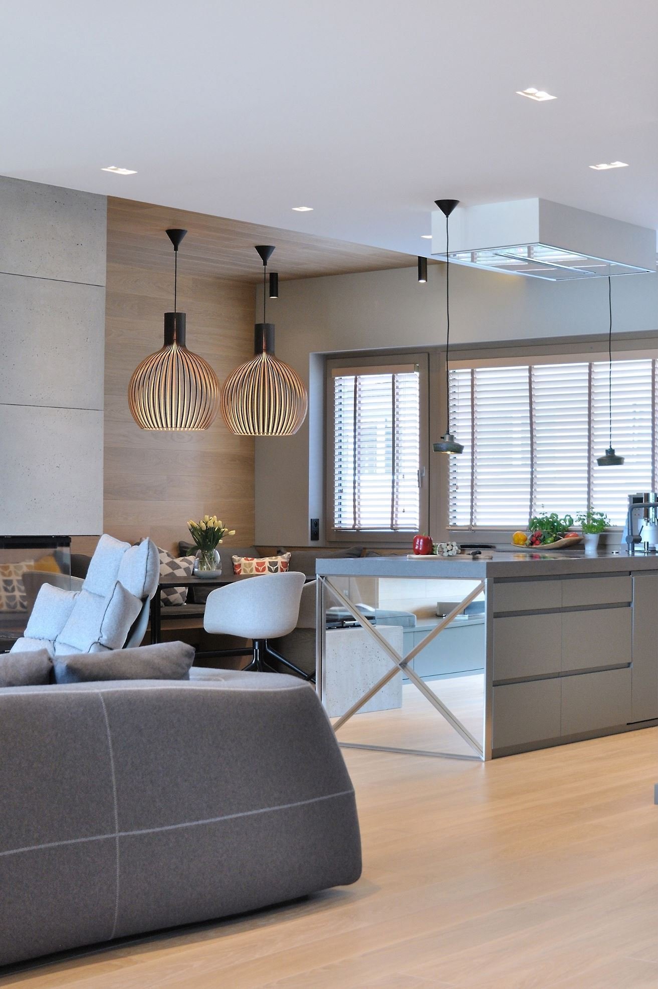 Dialog dřeva s betonem