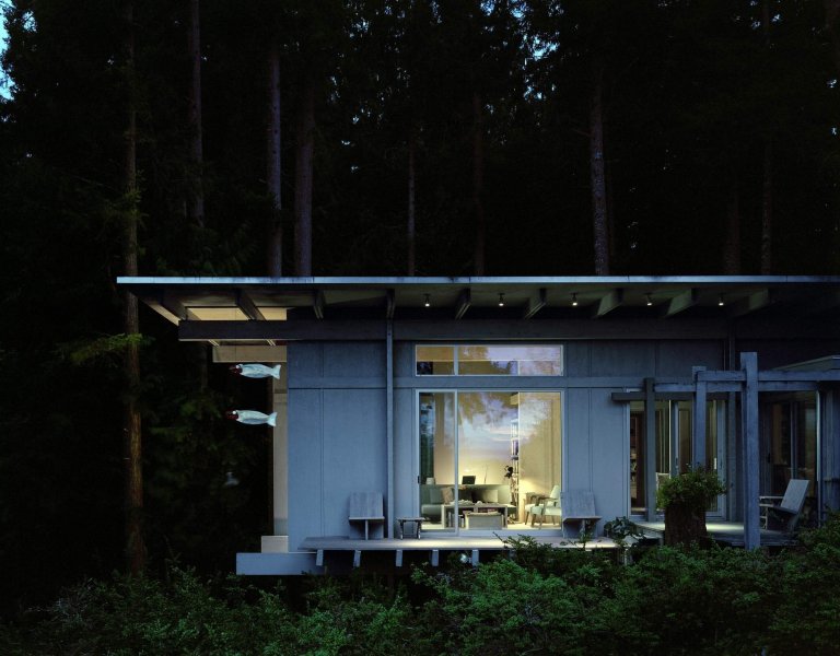 Domov uprostřed lesa budoval přes 60 let