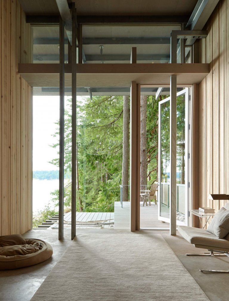 Domov uprostřed lesa budoval přes 60 let