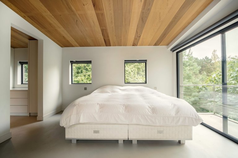 Dům obklopený lesem