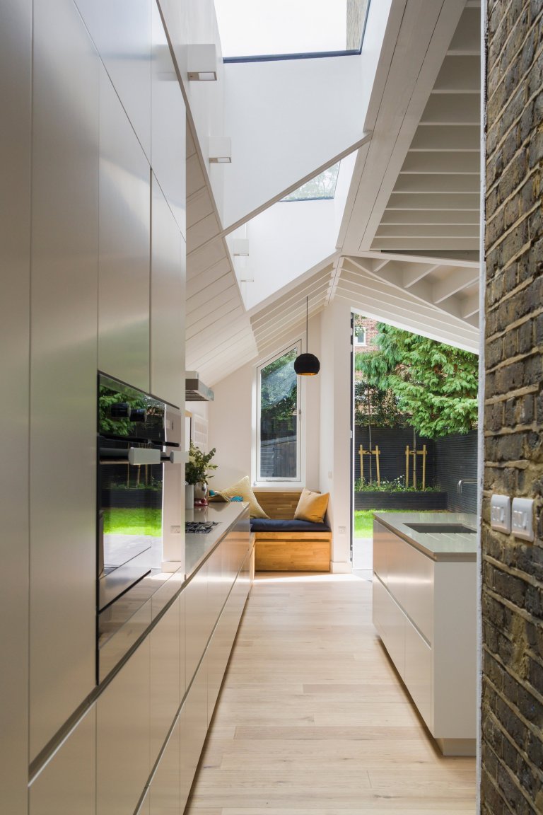 Dům získal po rozšíření o přístavbu zcela nový vzhled