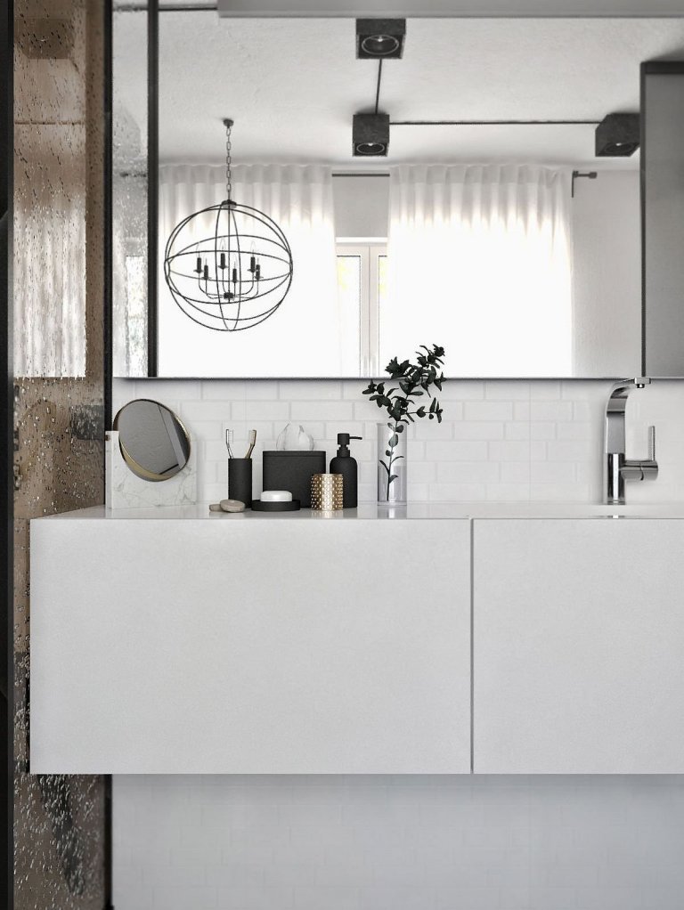 Industriální styl se špetkou luxusu