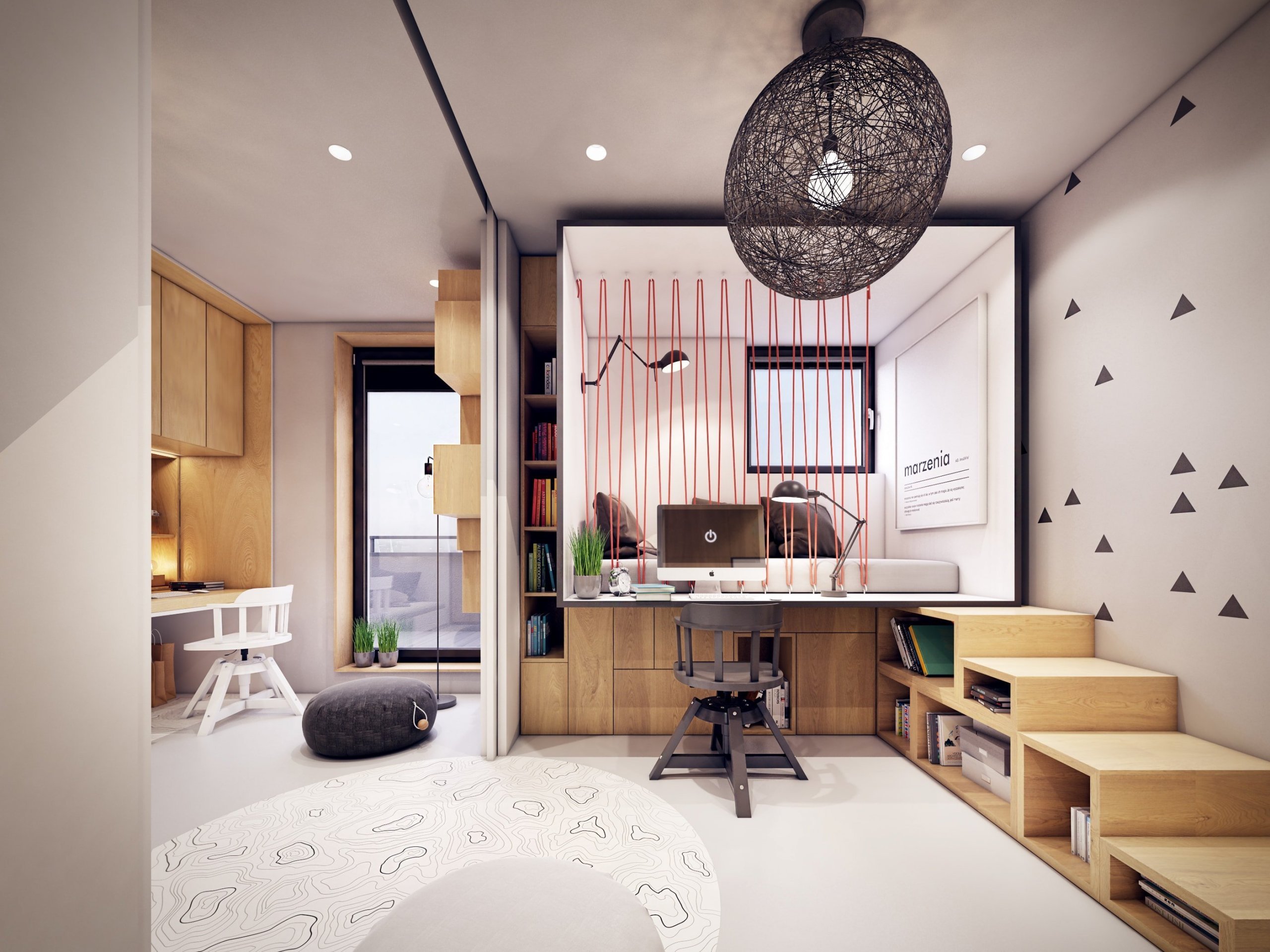 Komfortní bydlení s barevnými akcenty