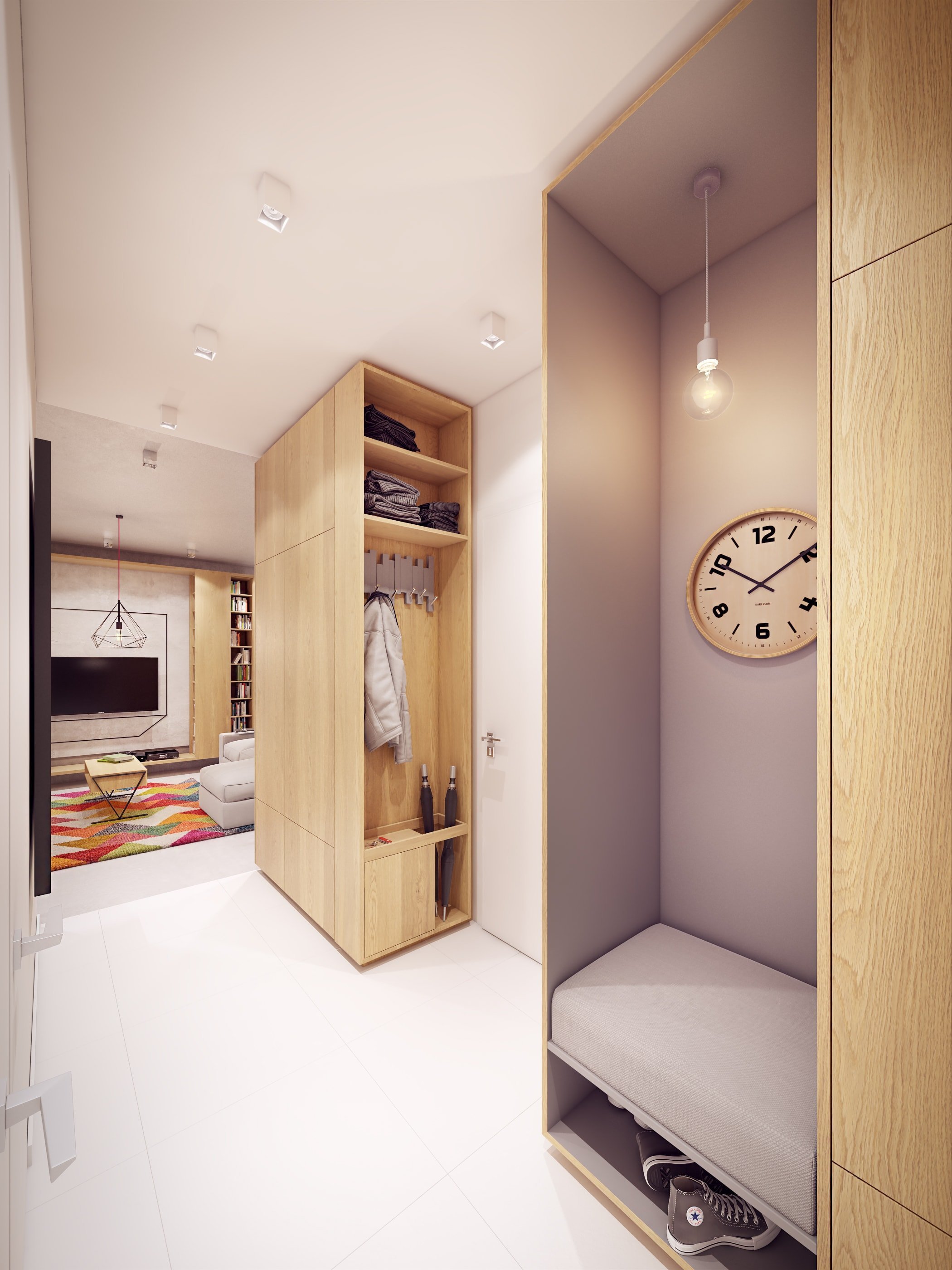 Komfortní bydlení s barevnými akcenty