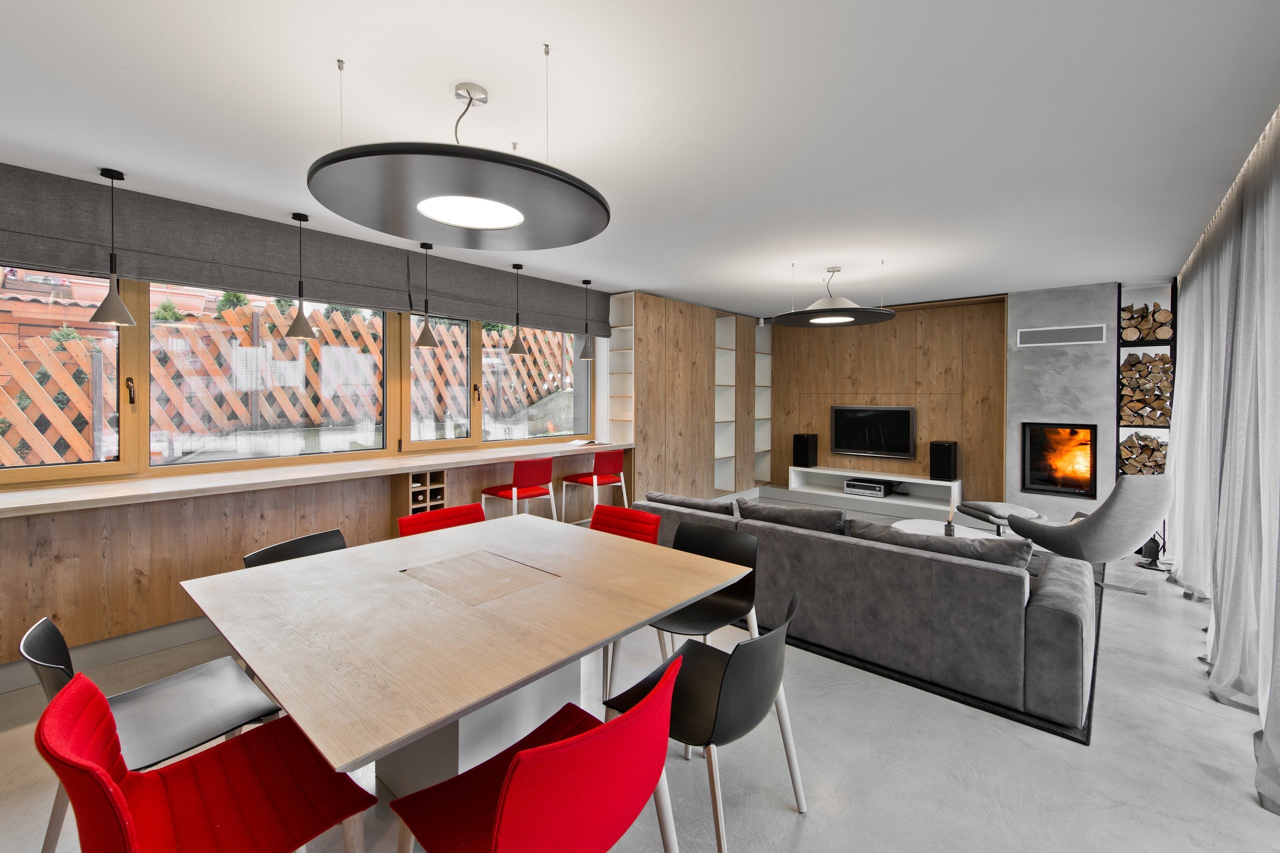 Minimalistický interiér v Litvě