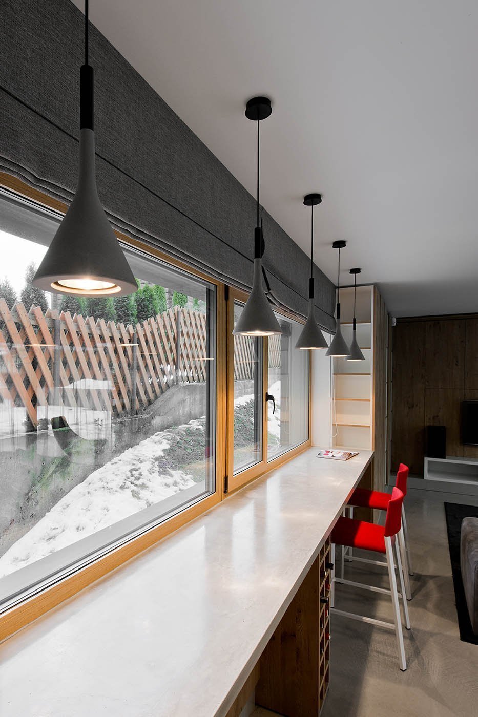 Minimalistický interiér v Litvě