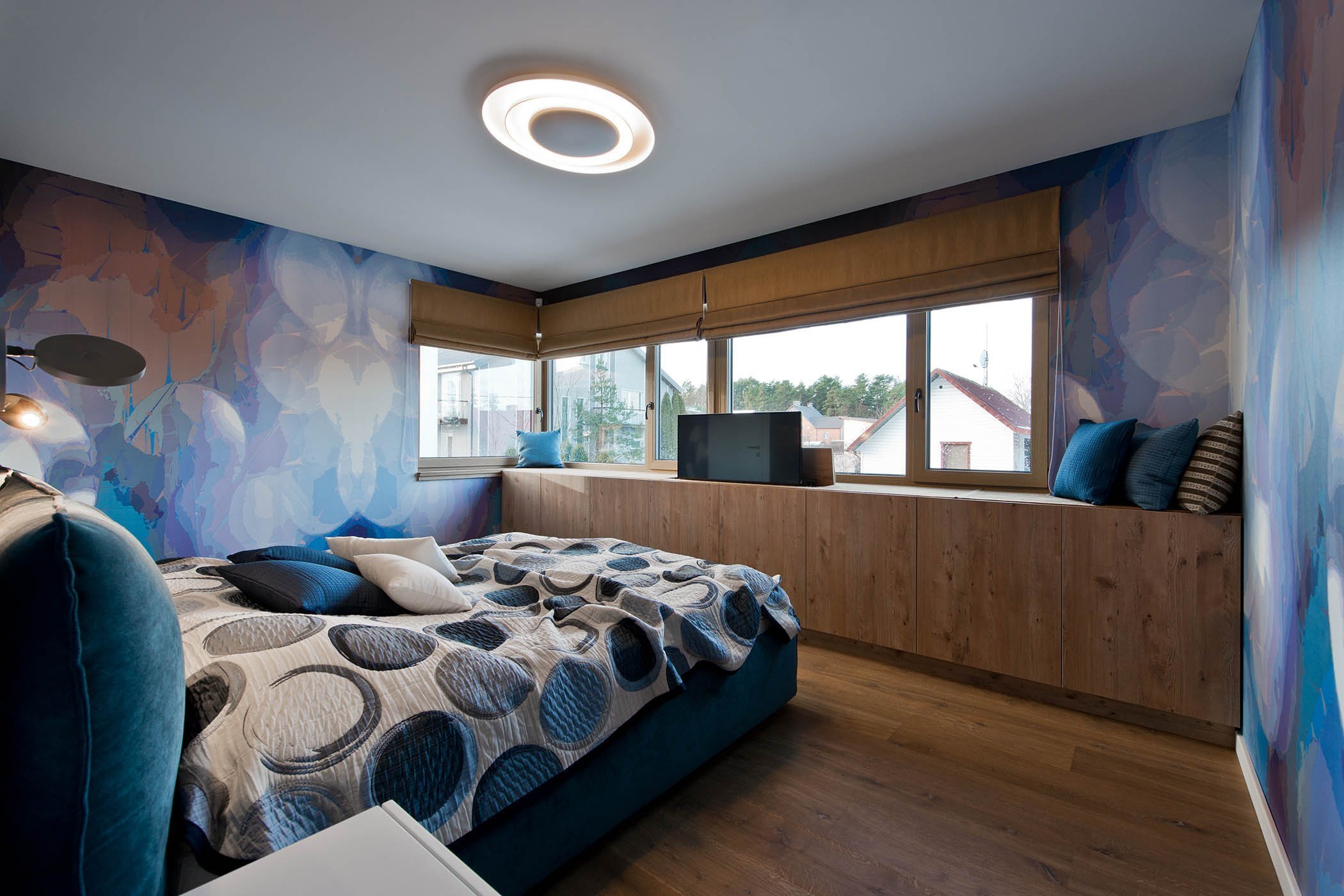 Minimalistický interiér v Litvě