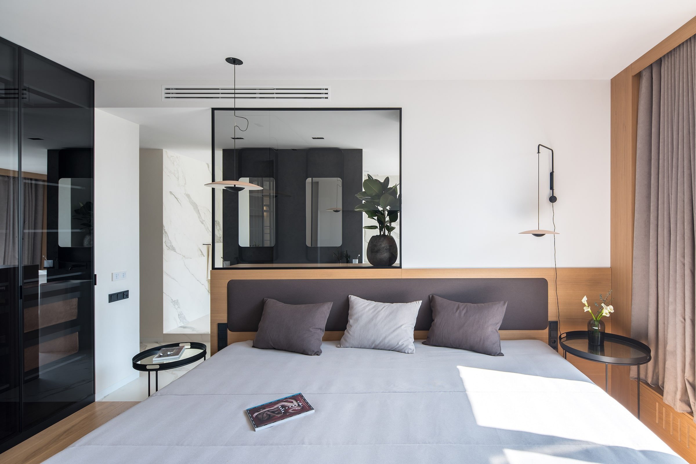 Moderní interiér bytu v Kyjevě