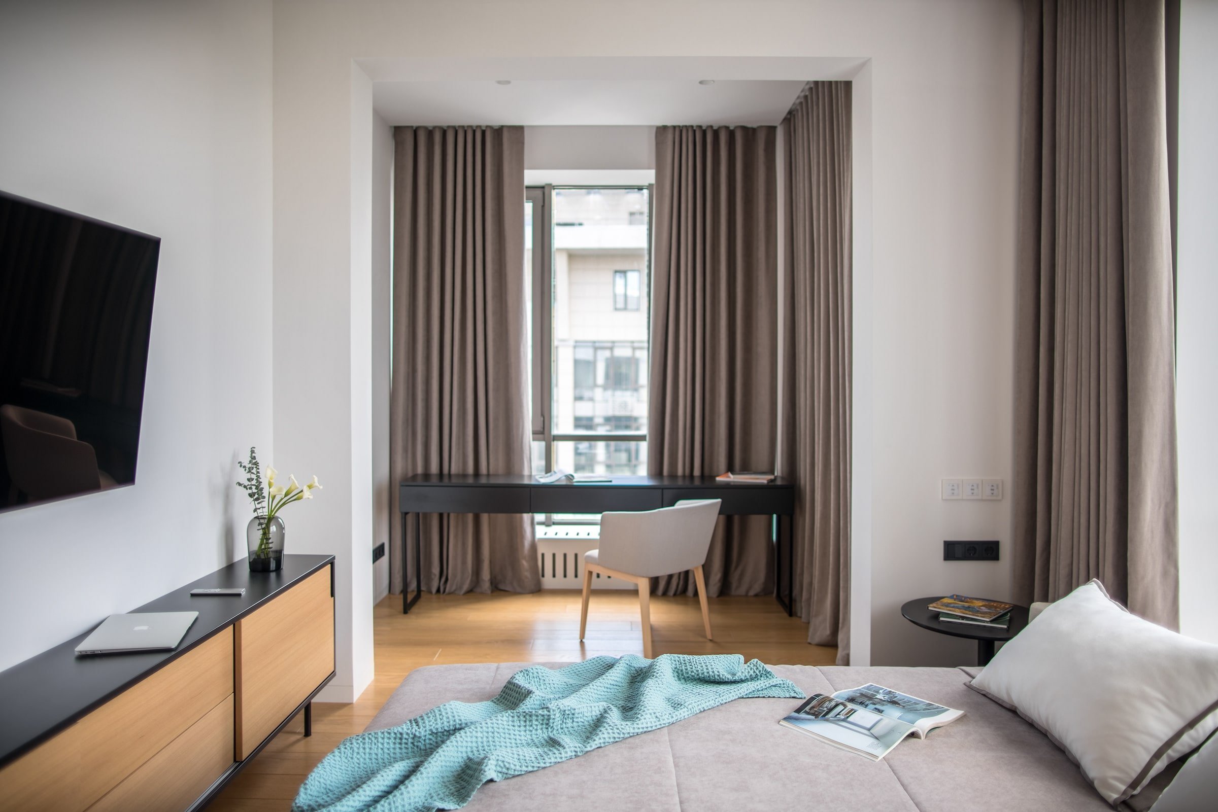 Moderní interiér bytu v Kyjevě