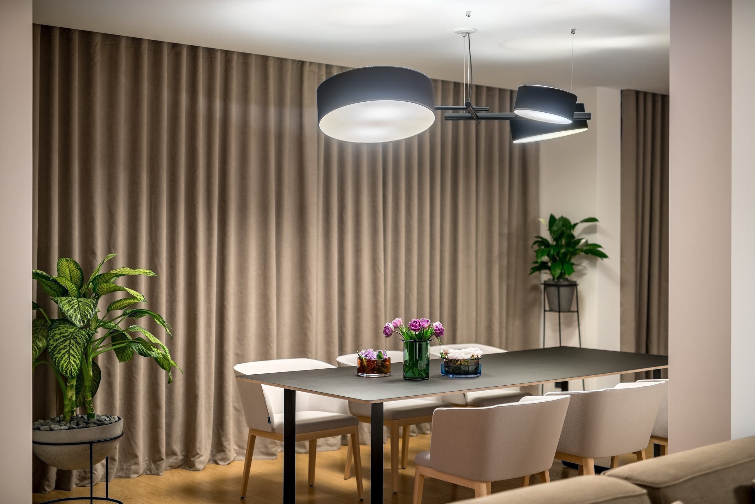 Moderní interiér bytu v Kyjevě