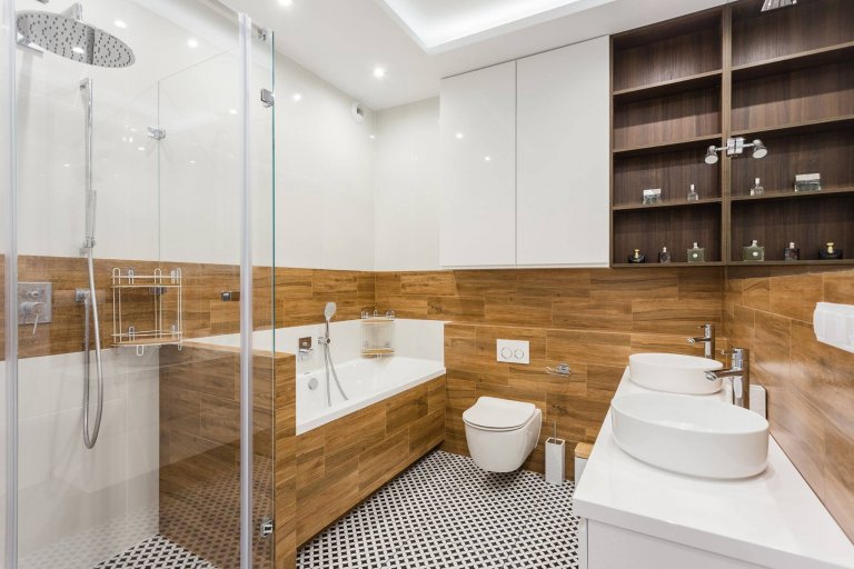 Modrá barva v interiéru