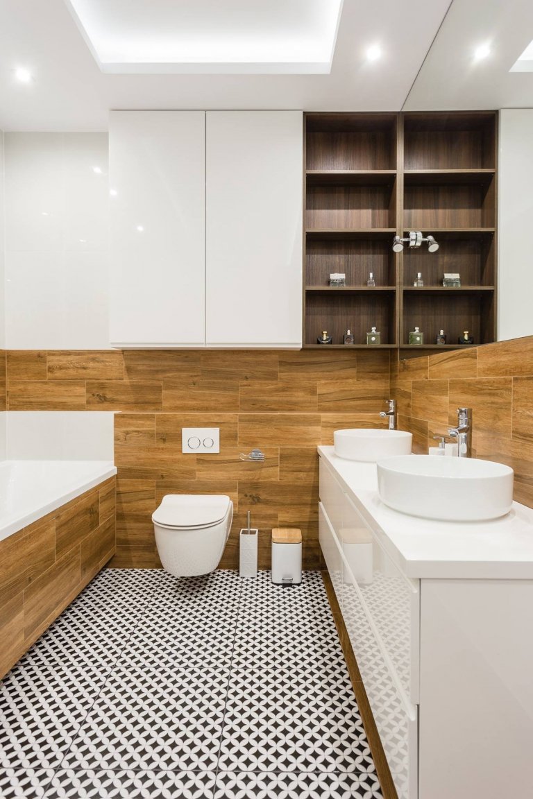 Modrá barva v interiéru