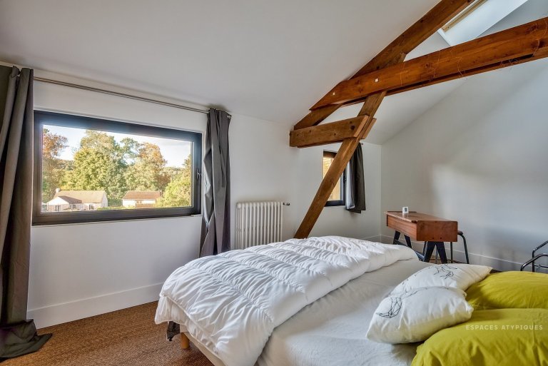 Renovace stodoly u Paříže