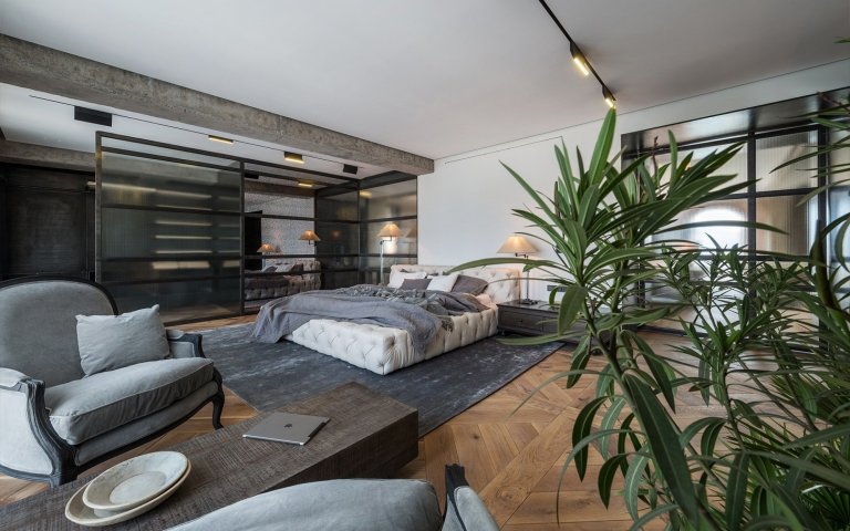 Rustikální stylový apartmán