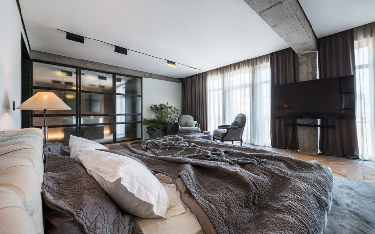 Rustikální stylový apartmán