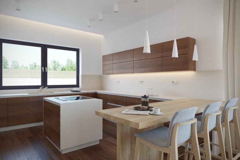 Návrh a vizualizácie luxusného bytu v Prahe. V prvej časťi projektu som vypracoval návrh a vizualizácie obývacej izby spojenej s jedálňou a kuchyňou. V druhej…