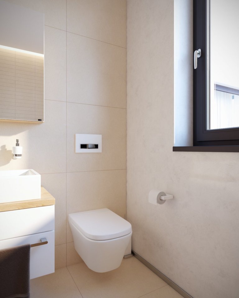 Návrh a vizualizácie luxusného bytu v Prahe. V prvej časťi projektu som vypracoval návrh a vizualizácie obývacej izby spojenej s jedálňou a kuchyňou. V druhej…