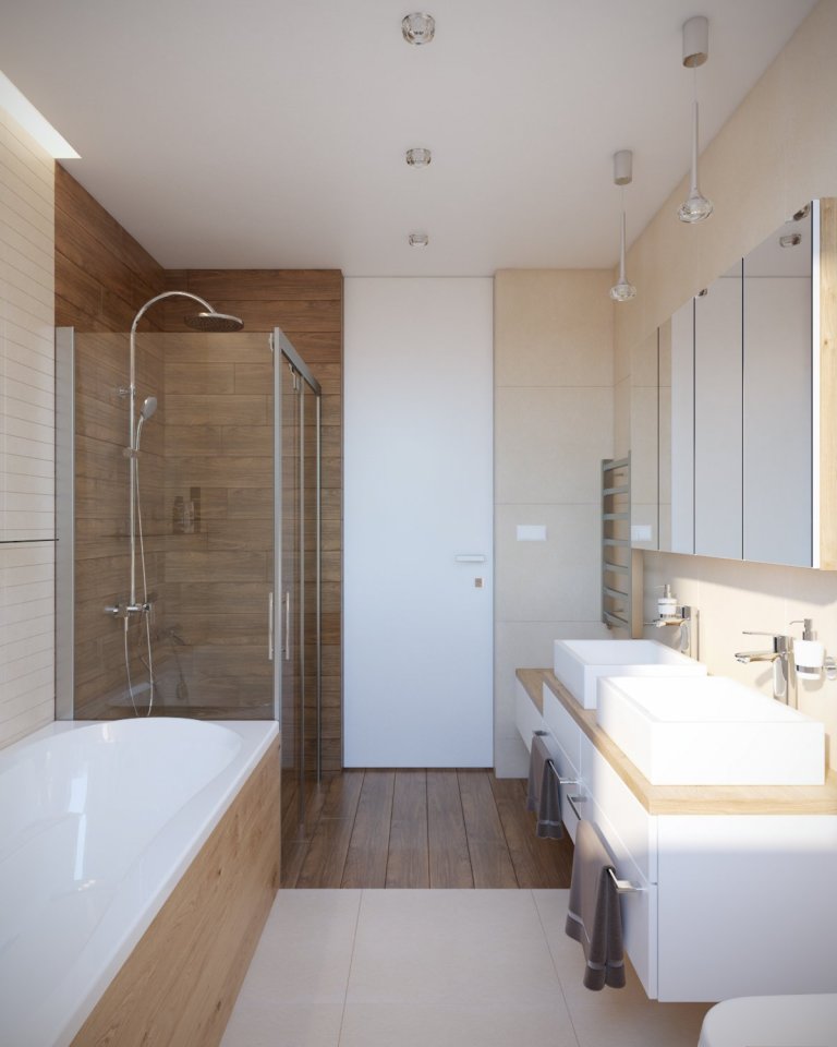 Návrh a vizualizácie luxusného bytu v Prahe. V prvej časťi projektu som vypracoval návrh a vizualizácie obývacej izby spojenej s jedálňou a kuchyňou. V druhej…