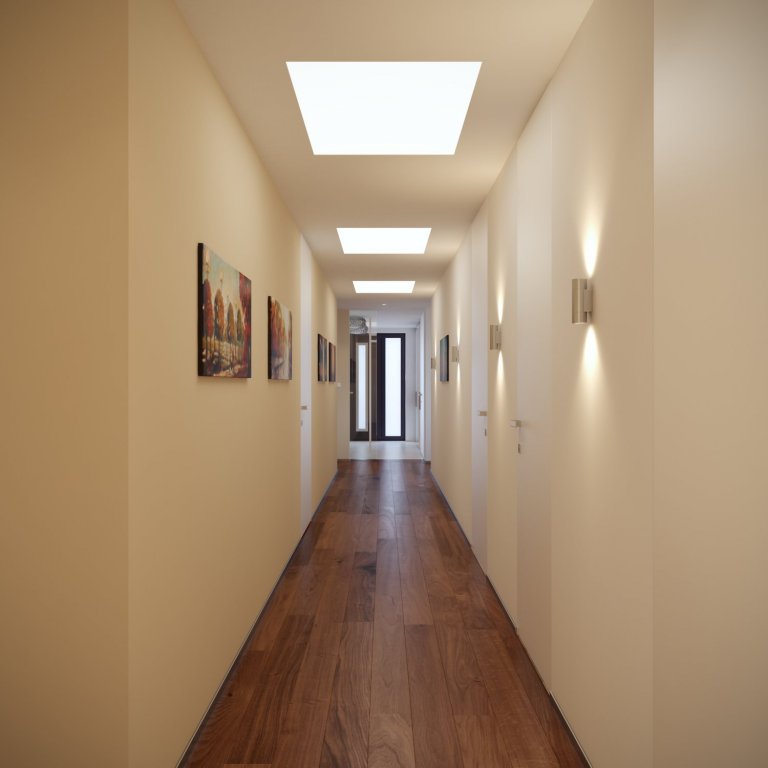 Návrh a vizualizácie luxusného bytu v Prahe. V prvej časťi projektu som vypracoval návrh a vizualizácie obývacej izby spojenej s jedálňou a kuchyňou. V druhej…