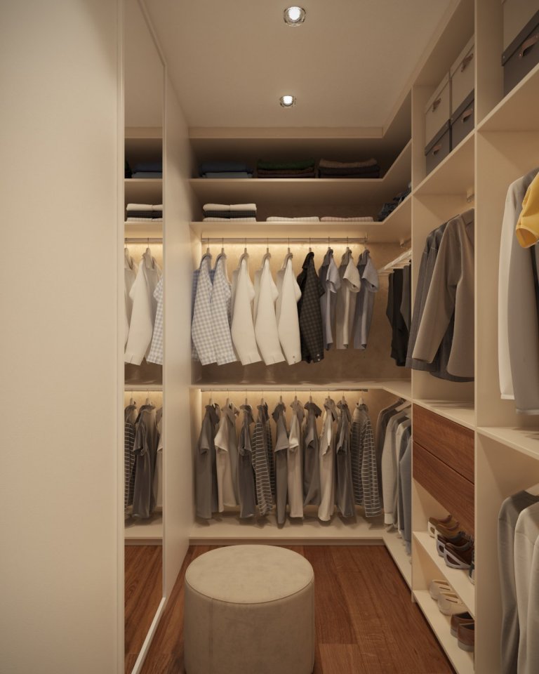 Návrh a vizualizácie luxusného bytu v Prahe. V prvej časťi projektu som vypracoval návrh a vizualizácie obývacej izby spojenej s jedálňou a kuchyňou. V druhej…