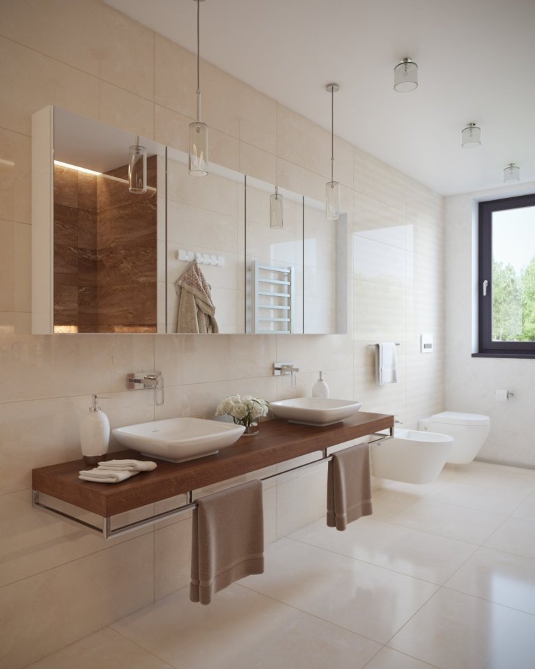 Návrh a vizualizácie luxusného bytu v Prahe. V prvej časťi projektu som vypracoval návrh a vizualizácie obývacej izby spojenej s jedálňou a kuchyňou. V druhej…