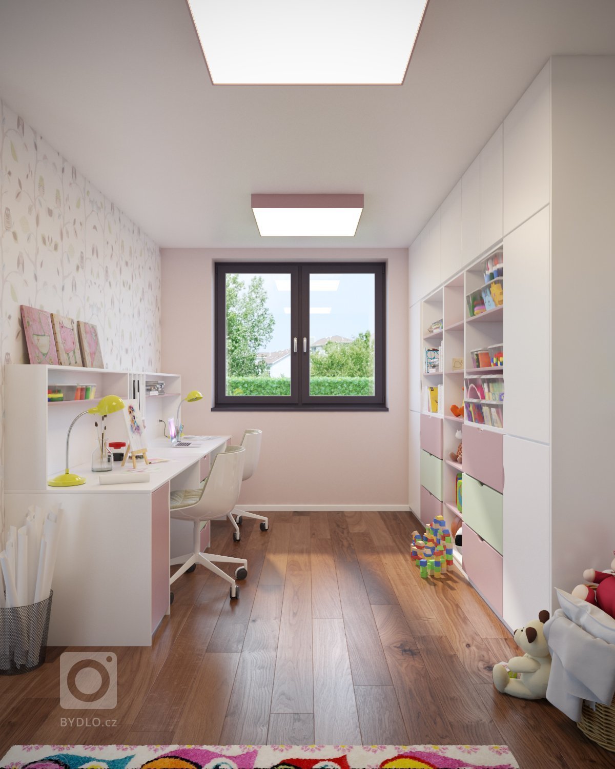 Návrh a vizualizácie luxusného bytu v Prahe. V prvej časťi projektu som vypracoval návrh a vizualizácie obývacej izby spojenej s jedálňou a kuchyňou. V druhej…