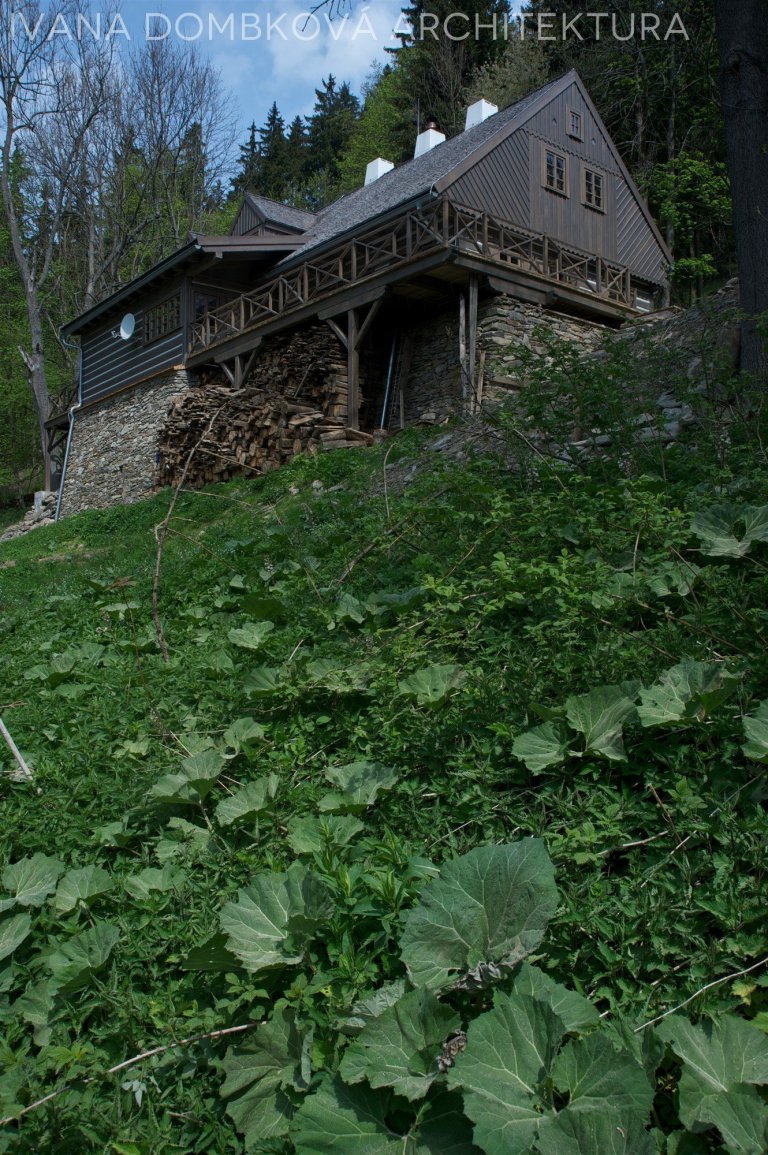 Roubenka s wellness v Orlických horách