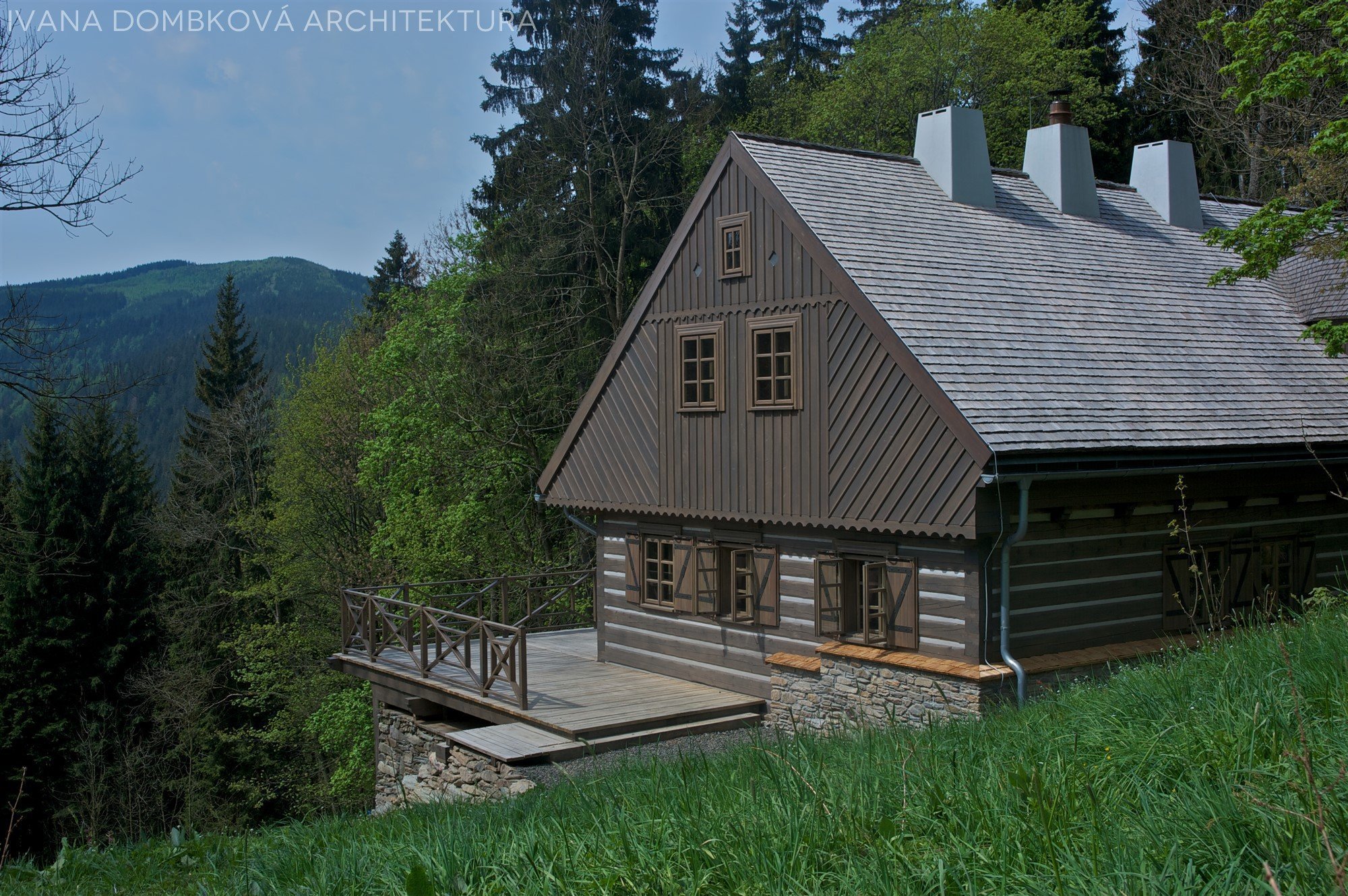 Roubenka s wellness v Orlických horách