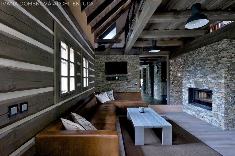 Roubenka s wellness v Orlických horách