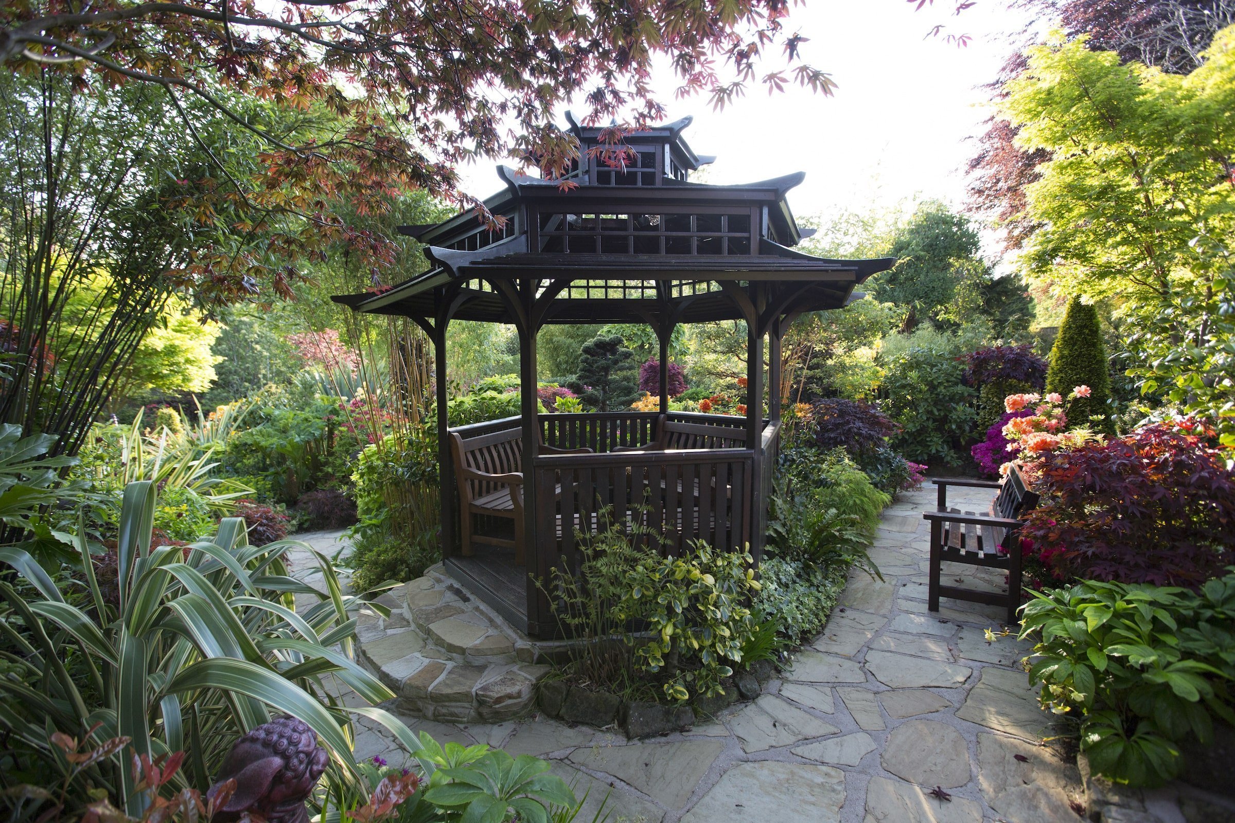 Oceňovaná zahrada hraje všemi odstíny podzimních barev