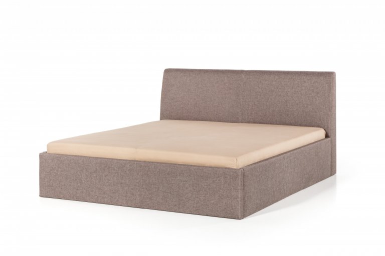 Čalouněná postel s mírně zkoseným čelem pro pohodlné opření.

- stabilní pevná konstrukce
- pohodlná výška pro vstávání 45 cm
- nastavení úrovně výšky…