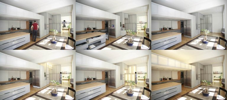 V době svého vzniku byl v prvním patře secesního činžovního domu jeden byt. V éře komunismu brutálně a necitlivě rozdělen na tři jednotky. Klient koupil tato…