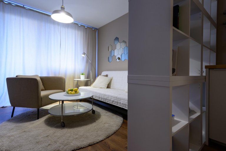 Zařízení jednopokojového bytu jsme navrhli výhradně z produktů Ikea. Příjemný interiér je důkazem, že slušný výsledek se dá dosáhnout i s dostupným typovým…