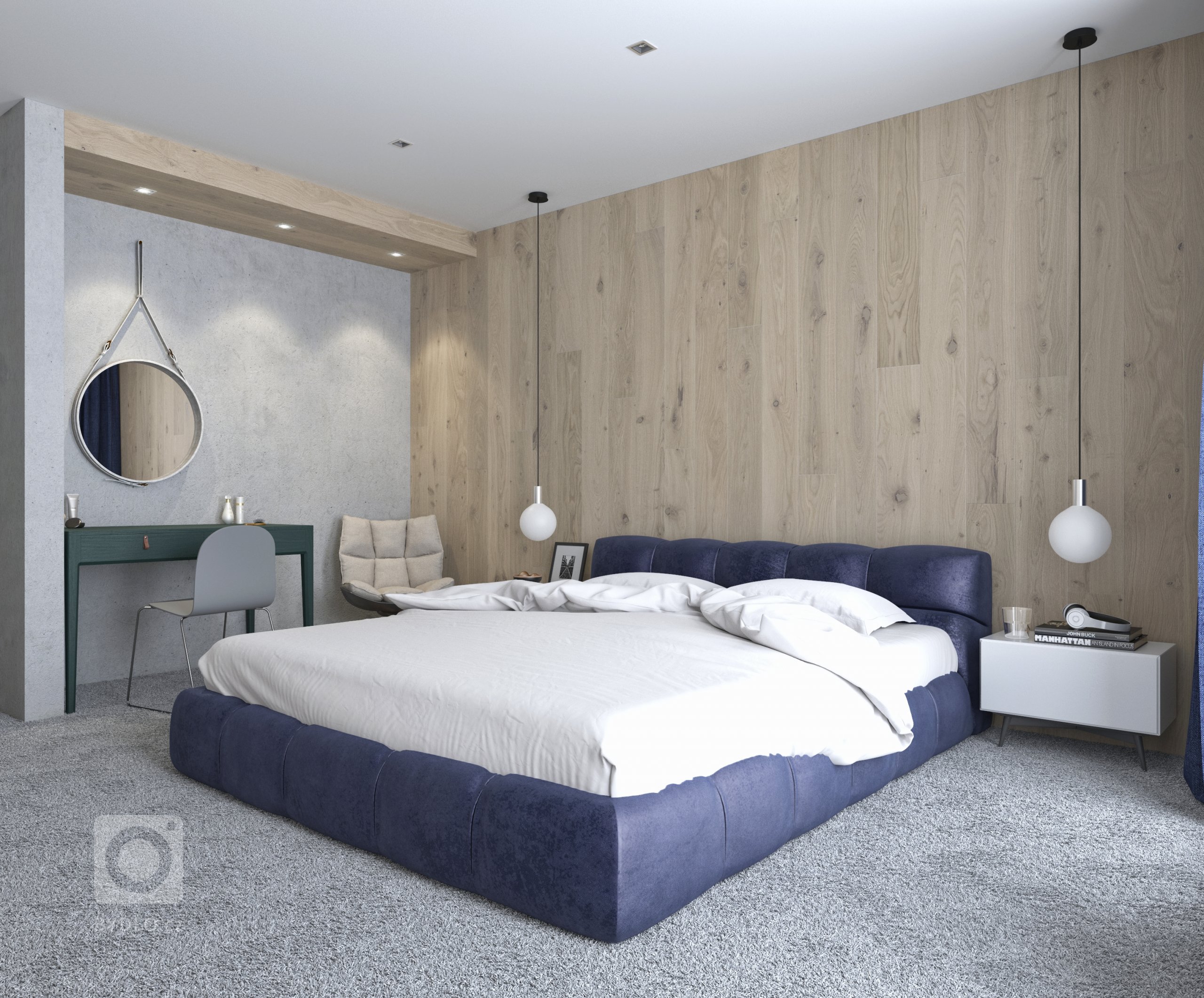 Kompletní návrh rekonstrukce apartmánu pro klientku, která žije většinu času v přírodě a do Prahy jezdí na schůzky.&nbsp;

Její potřeby sjednotit obývací,…