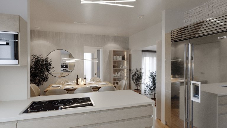 Komplexní rekonstrukce domu zahrnovala zpracování designových návrhů interiéru. Práce byla o to těžší, že majitelé chtěli zachovat část původního nábytku.&nbsp…