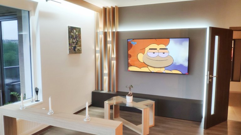 Moderní interiér bytu v Praze