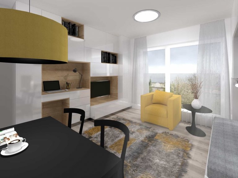 Majitel této malé garsoniery&nbsp;se rozhodl pro rekonstrukci, aby mohl&nbsp; byt poskytnout k&nbsp;užívaní své dceři. Hlavním požadavkem slečny byl…