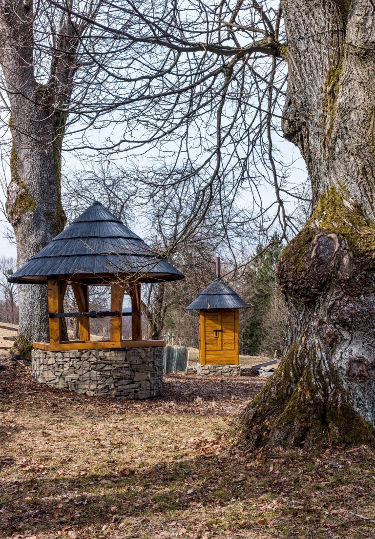 Jako v pohádce. Masivní dubové plochy, lakovaná dvířka v bílém matu a poctivé charisma dřeva tu doplňují moderní technologie. Když chcete zůstat za pecí, díky…