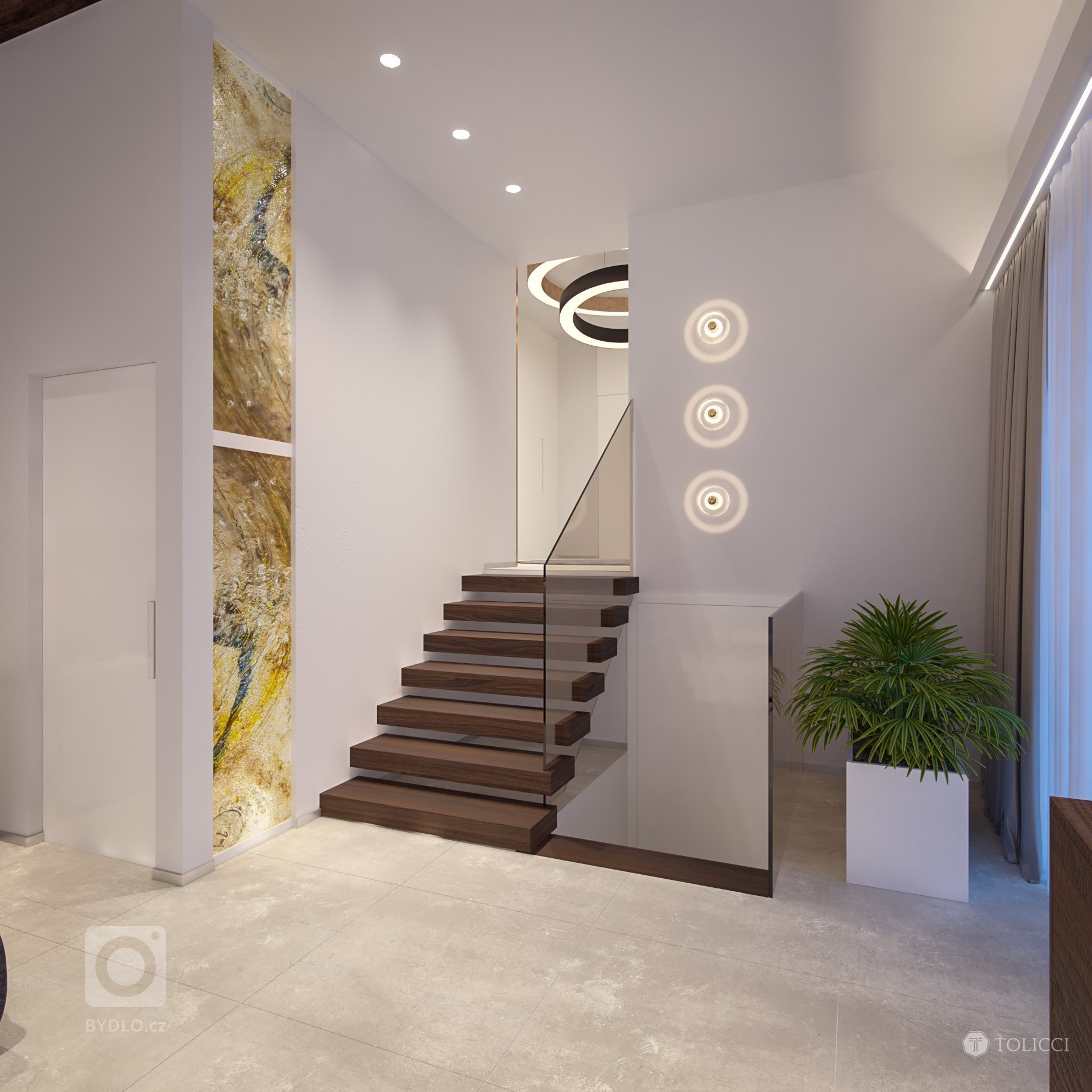 Cieľom návrhu interiéru tohto rodinného domu bolo vytvorenie elegantného a dizajnového interiéru, založeného na prirodzenom kontraste prírodných materiálov…