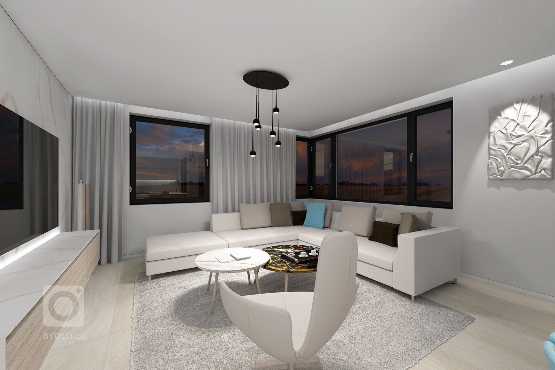 Interiér bytu, Zuckermandel, BA