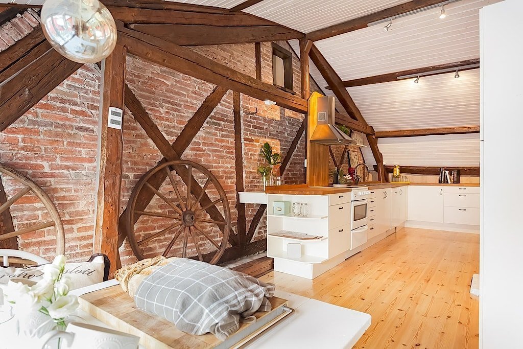 Půdní loft z roku 1810