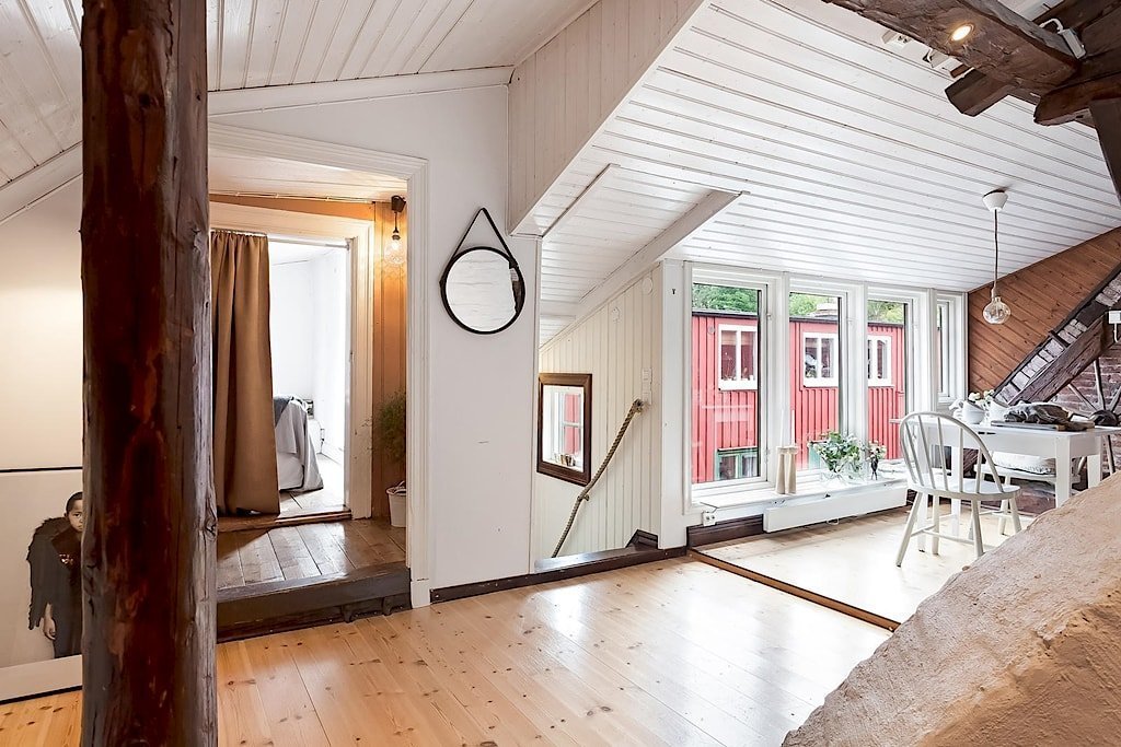 Půdní loft z roku 1810