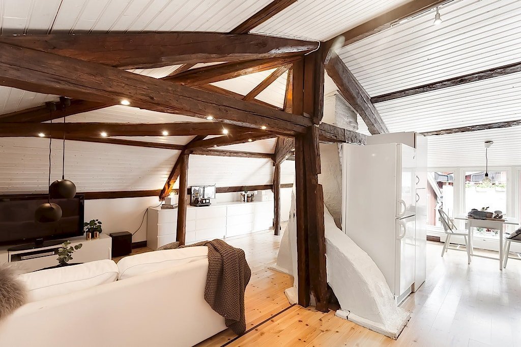 Půdní loft z roku 1810