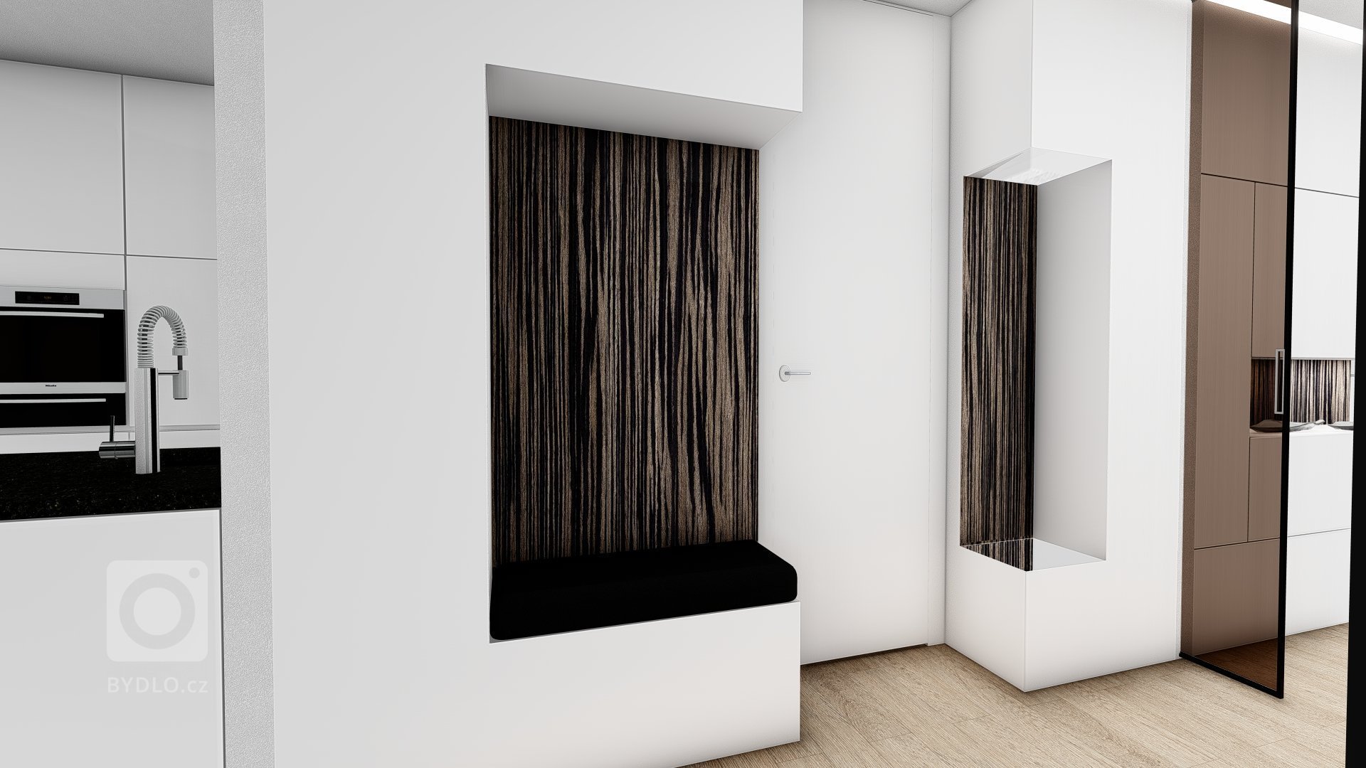 Návrh interiéru vstupní chodby