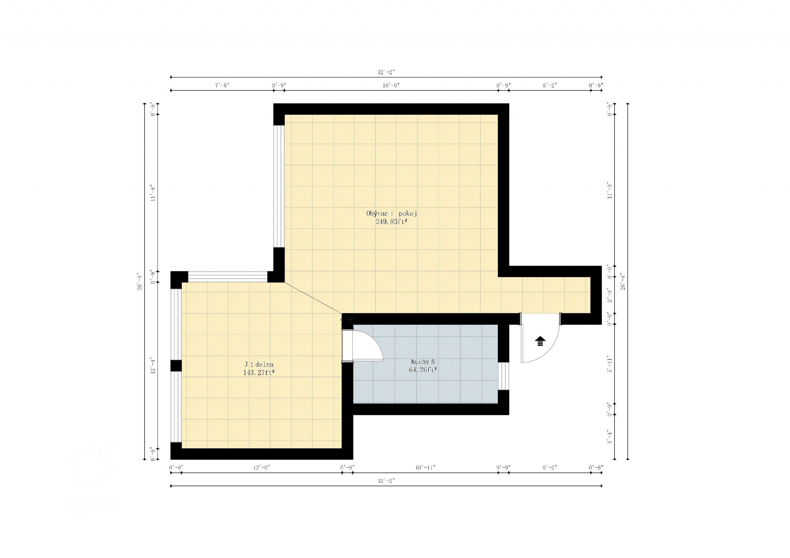 Provedení vizualizace podle předlohy klienta. Prosvětlený interiér, hravé a barevné prvky, originální kusy nábytku. Vizualizace provedená v částech kuchyně,…