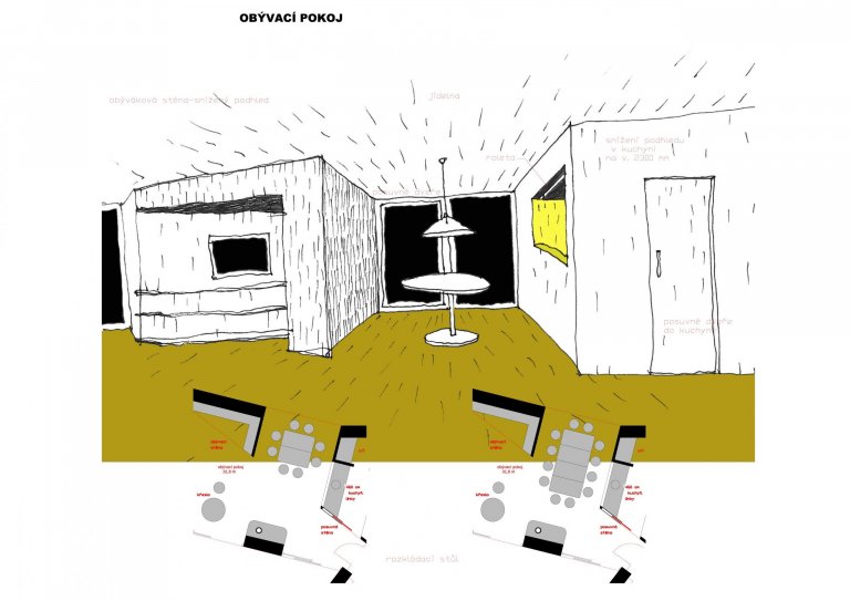 Parcela v&nbsp;satelitu, kolem jsou ty &quot;tradiční&quot; domky. Ty, jejichž investoři chtěli něco klasického, aby to dobře zapadlo. Výsledek? Přece typická…